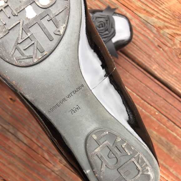 Adrienne Vittadini Black Flats - Picture 4 of 4